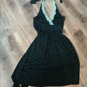Le chateau retro polka dot dress